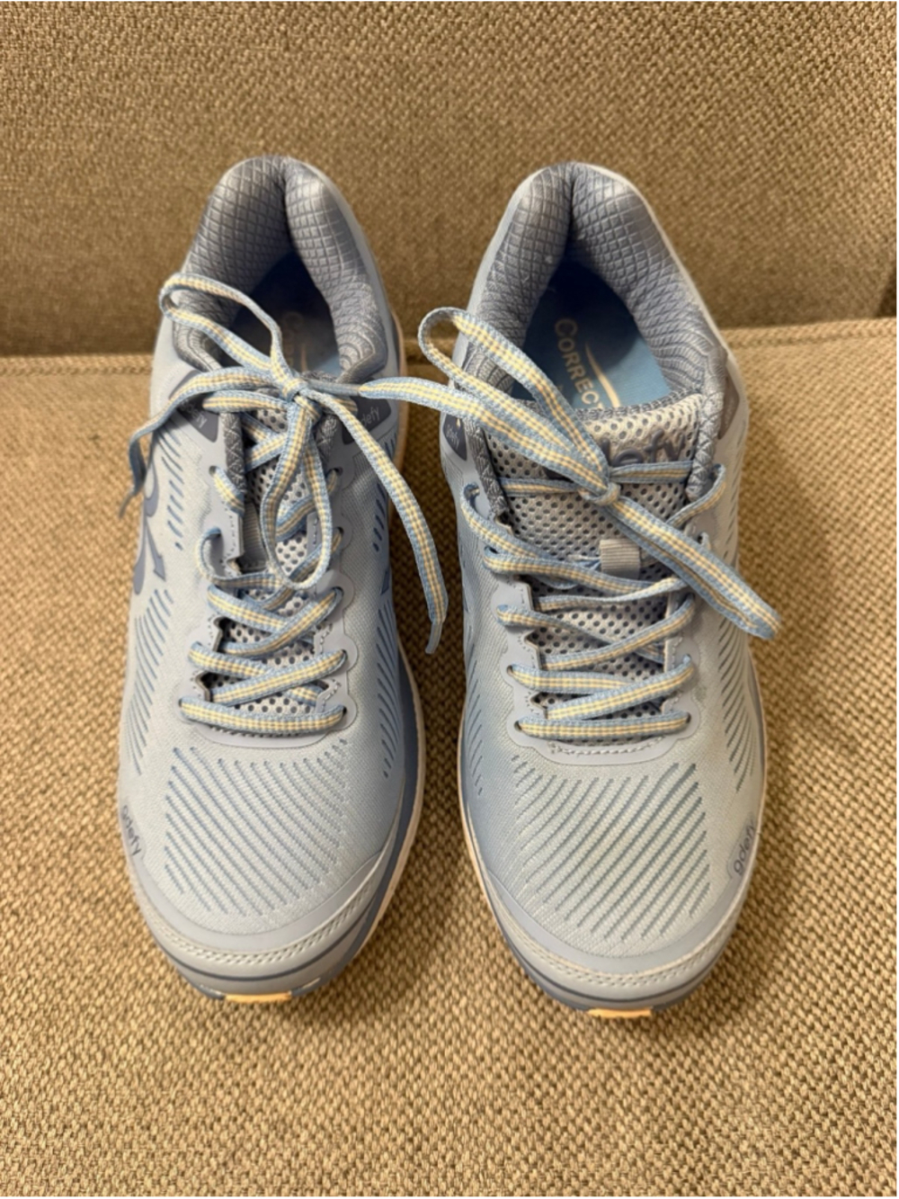Women's Gdefy Blue Athletic Running Shoe sz 8
